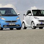 Smart Fortwo Edition Iceshine in zwei Lackierungen Weiss und Blau