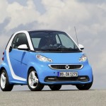 Den Smart Fortwo Edition Iceshine gibt es in Blau und Weiss