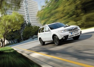 Subaru Forester als Sondermodell Edition White