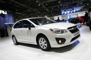 Neuer Subaru Impreza in Weiss
