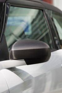 Die Spiegel des Suzuki Swift Black White