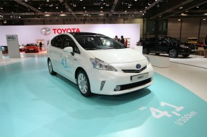 Toyota Prius + auf der AMI 2012