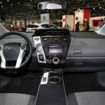 Der Innenraum des Toyota Prius +
