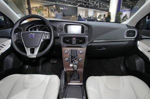 Der Innenraum des Volvo V40