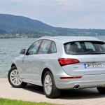 Audi Q5 hybrid quattro in der Heckansicht