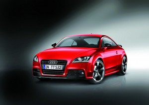 Editionsmodell Audi TT Coupe S Line Competition in Rot