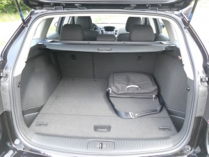 Der Kofferraum des Chevrolet Cruze Kombi
