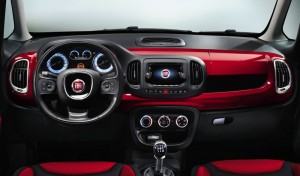 Das Cockpit des Fiat 500L