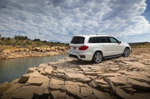 Der neue Mercedes-Benz GL 500 Blue Efficiency in der Heckansicht