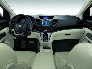 Das Armaturenbrett des Honda CR-V