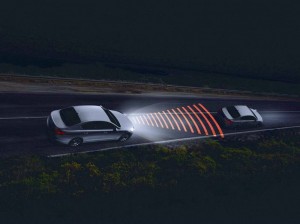 Das Abstandsradarsystem des Kia Quoris