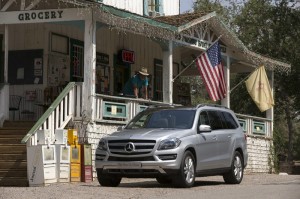 Mercedes-Benz GL 350 Bluetec in der Frontansicht