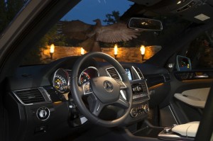 Das Cockpit des Mercedes-Benz GL 350 Bluetec