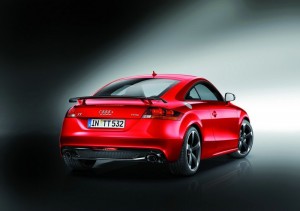 Audi TT Coupe S Line Competition in der Heckansicht