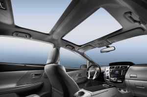 Das Interieur des Toyota Prius Plus