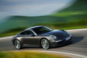 Porsche 911 Carrera 4 auf der Strecke