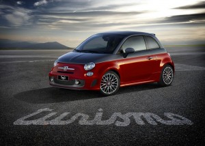Roter Abarth 595 Turismo 2012