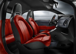 Der Innenraum des Abarth 595 Turismo