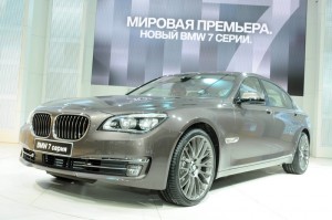 Der neue BMW 7er, hier als 740LI in Moskau