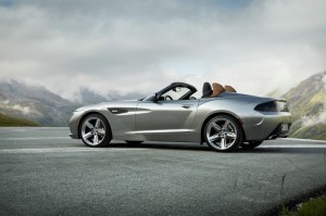 BMW Zagato Roadster in der Seitenansicht