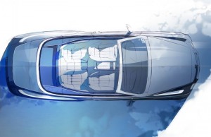 Bentley Mulsanne Cabrio von Oben