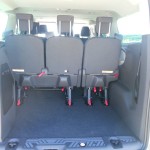 Der Gepäckraum des Ford Tourneo Custom