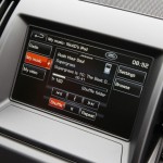 Das Farbdisplay des Land Rover Freelander