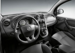 Der Innenraum des Mercedes-Benz Citan - Cockpit