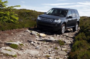 Land Rover Freelander in schwarz Metallic