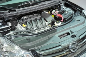 Der Motor des neuen Nissan Almera