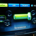 Das 7-Zoll große Farbdisplay im Ampera