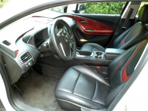 Die Ledersitze des Opel Ampera