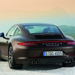 Der neue Porsche 911 Carrera 4 von hinten