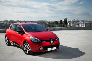 Der neue Renault Clio in Rot (2012-er Modell)