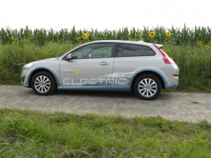 Volvos Elektroauto C30 Electric in der Seitenansicht