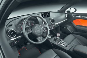 Das Interieur des neuen Audi A3 Sportback 2012