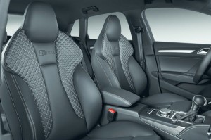 Der Innenraum des Audi A3 Sportback S line