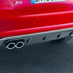 Die Auspuffröhre des Audi S3