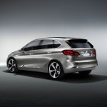 Die Heckpartie des BMW Concept Active Tourer