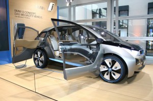 BMW i3 Concept auf der Ausstellung in Düsseldorf