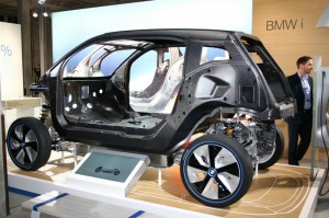 BMW i3 Concept; Fahrgastzelle aus Carbon