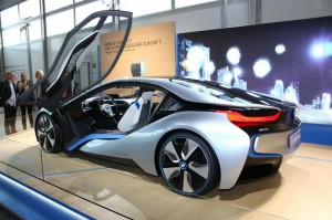 BMW i8 Concept auf der Düsseldorf-Ausstellung