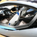 Die Fahrerseite BMW i8 Concept