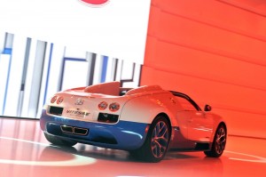 Bugatti Veyron Grand Sport Vitesse in der Heckansicht