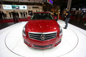 Die Frontpartie des neuen Cadillac ATS