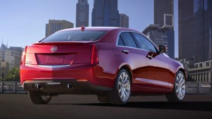 Der neue Cadillac ATS in der Heckansicht