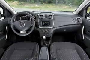 Der Innenraum des neuen Dacia Sandero Modell 2013