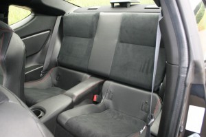 Toyota GT86 - Einzelsitze im Fond