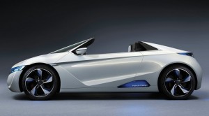 Honda-Elektroauto EV-STER Concept in der Seitenansicht