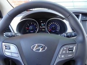 Die Rundinstrumente des Hyundai Santa Fe (DM)